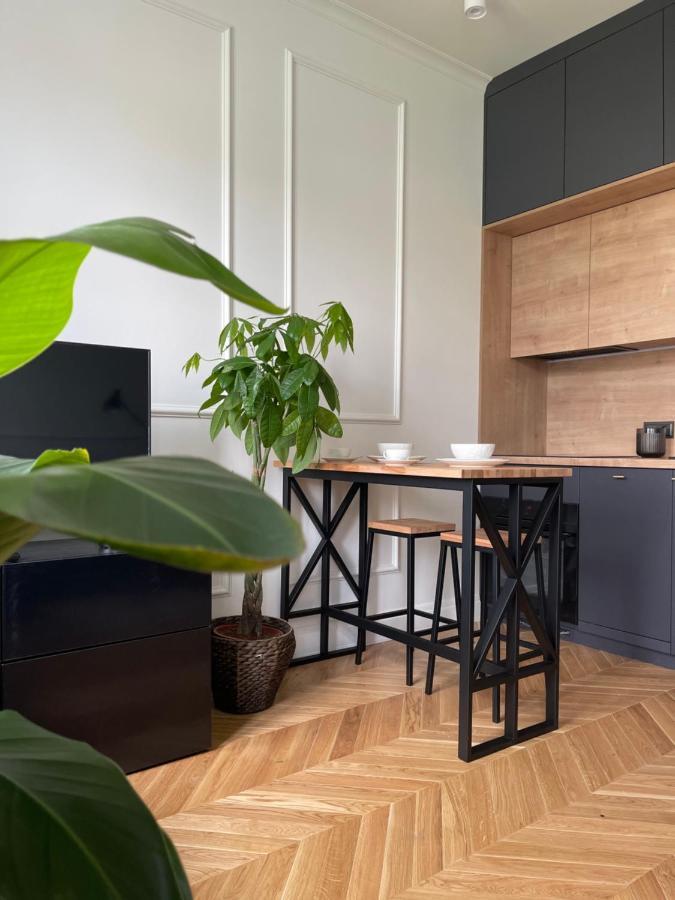 Ferienwohnung Apartament Grafitowy Posen Exterior foto
